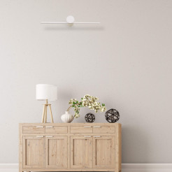 Kinkiet 40 cm biały LED 3000K LP-777/1W M WH