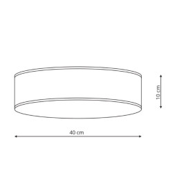 Plafon szary 3xE14 LP-81008/3C GRY