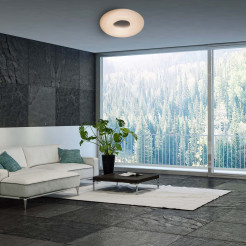 Plafon 40 cm biały IP44 LED 4000K LP-2424/1C-40 WH