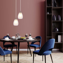 Lampa wisząca Niki transparentna 1xE14 LP-567/1P transp