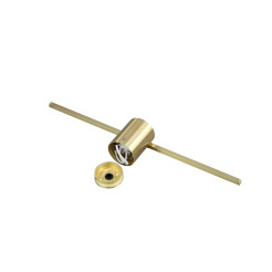 Kinkiet 40 cm złoty LED 3000K LP-777/1W M GD