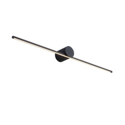 Kinkiet 60 cm czarny LED 3000K LP-777/1W L BK