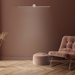 Kinkiet 60 cm złoty LED 3000K LP-777/1W L GD