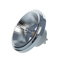 Żarówka ES111 GU10 LED 9W 3000K plastik+aluminium biało-srebrna LP-ES111-9W SV 3000K