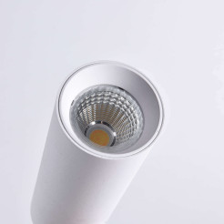 Reflektor do szynoprzewodów 3F biały LED CCT LP-8120/3F WH