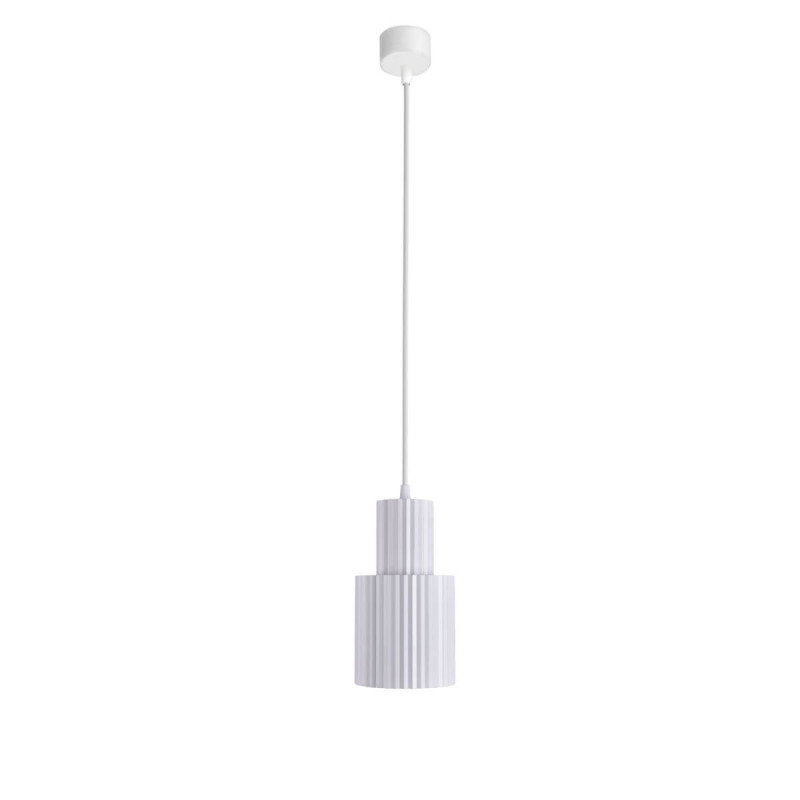 Lampa wisząca biała 1xE27 LP-787/1P L WH