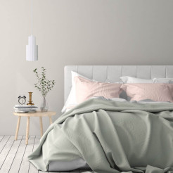 Lampa wisząca biała 1xE27 LP-787/1P L WH