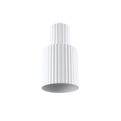 Lampa wisząca biała 1xE27 LP-787/1P L WH