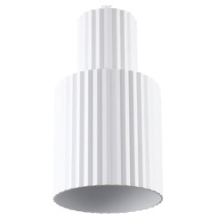 Lampa wisząca biała 1xE27 LP-787/1P L WH