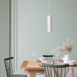 Lampa wisząca biała 1xGU10 LP-787/1P WH