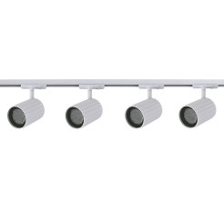 Zestaw oświetlenia szynowego SET 1F biały 4xGU10 LP-787 SET 1F WH