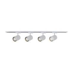 Zestaw oświetlenia szynowego SET 1F biały 4xGU10 LP-787 SET 1F WH