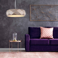 Lampa wisząca różowe złoto 3xE27 LP-8069/1P GD