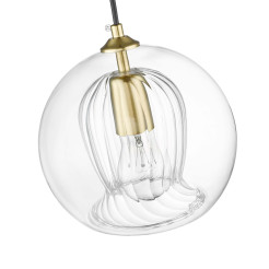Lampa wisząca złota 1xE27 LP-133/1P