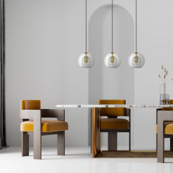 Lampa wisząca złota 3xE27 LP-133/3L