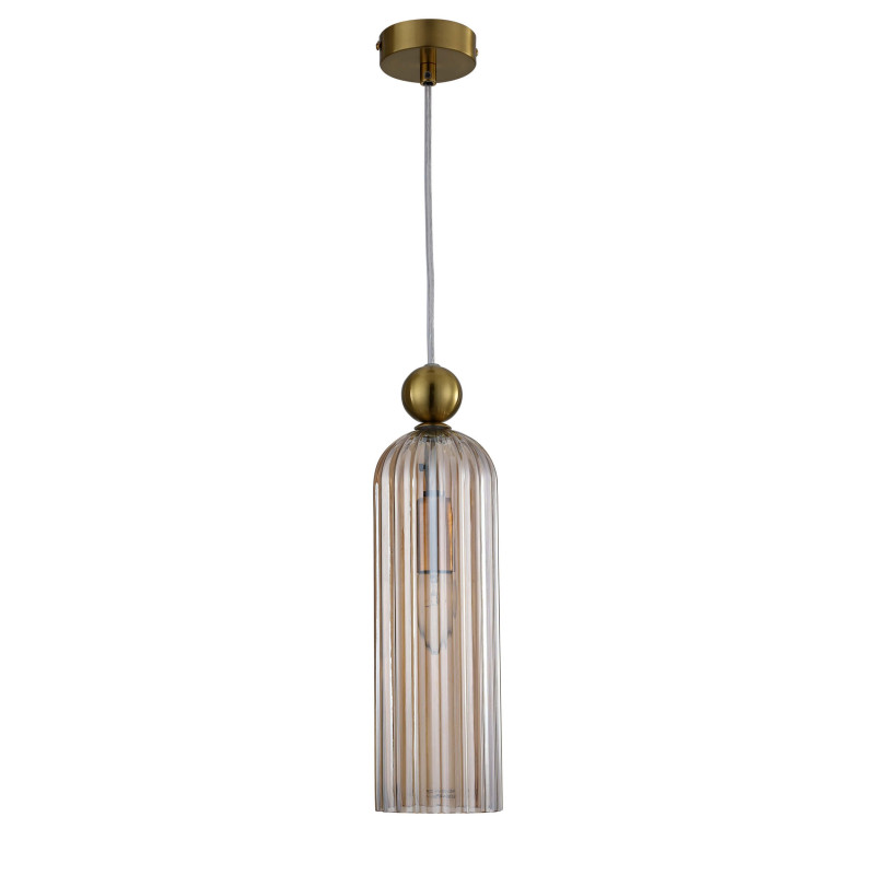 Lampa wisząca 1 amber 1xE14 LP-939/1P amber