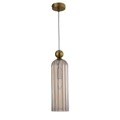 Lampa wisząca 1 amber 1xE14 LP-939/1P amber