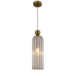 Lampa wisząca 1 amber 1xE14 LP-939/1P amber