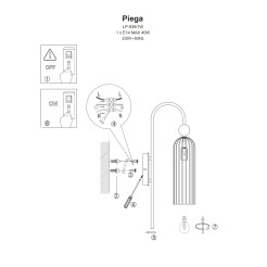 Lampa wisząca 1 amber 1xE14 LP-939/1P amber