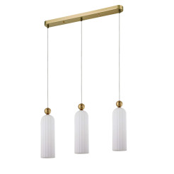 Lampa wisząca 3 biała 3xE14 LP-939/3L white