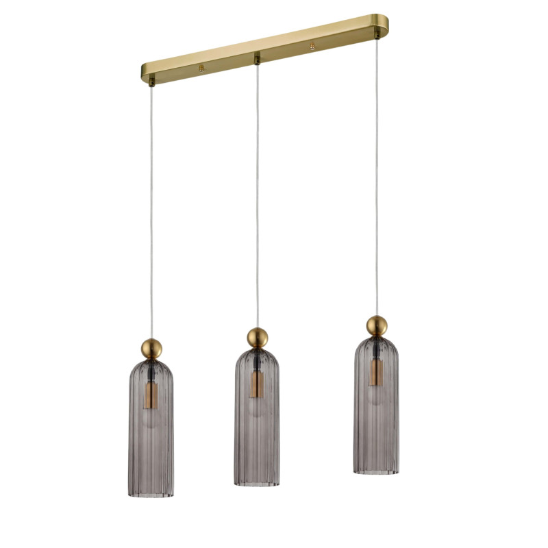Lampa wisząca 3 smoked 3xE14 LP-939/3L smoked