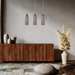 Lampa wisząca 3 smoked 3xE14 LP-939/3L smoked