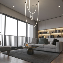 Lampa wisząca 3 m biała Tuya Smart LED CCT LP-642/3M Smart