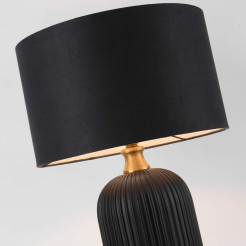 Lampa stołowa 65 cm czarna 1xE27 LP-1515/1T big black