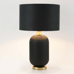 Lampa stołowa 65 cm czarna 1xE27 LP-1515/1T big black