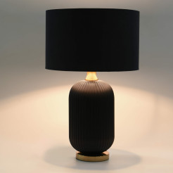 Lampa stołowa 65 cm czarna 1xE27 LP-1515/1T big black