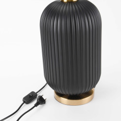Lampa stołowa 65 cm czarna 1xE27 LP-1515/1T big black