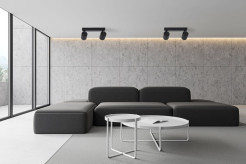 Zestaw reflektorów czarny 2xGU10 LP-787/2WS BK