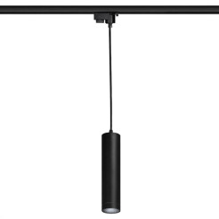 Lampa wisząca do szynoprzewodu Snow 1F czarna 1xGU10 LP-731/1P 1F BK