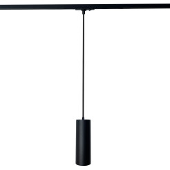 Lampa wisząca do szynoprzewodu Snow 1F czarna 1xGU10 LP-731/1P 1F BK