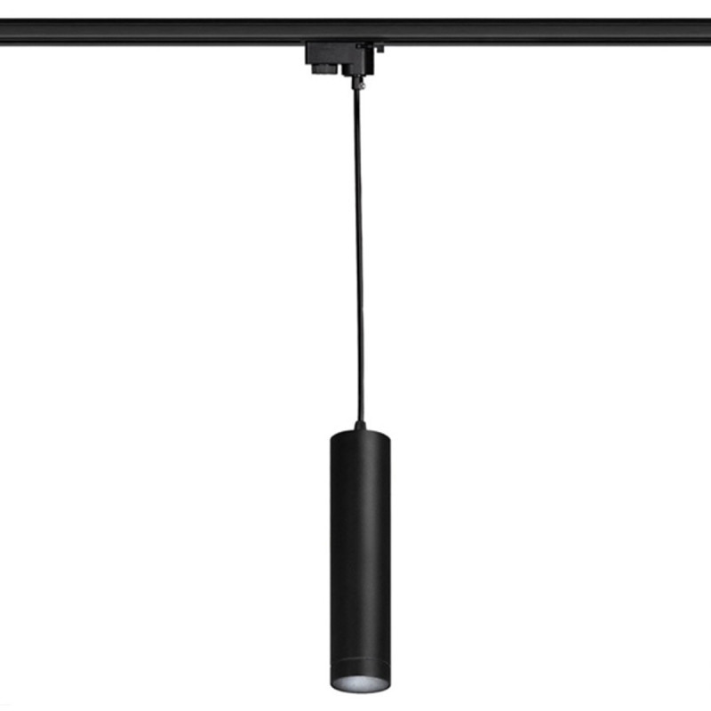 Lampa wisząca do szynoprzewodu Snow 3F czarna 1xGU10 LP-731/1P 3F BK