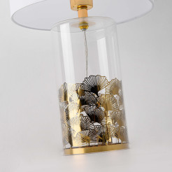 Lampa stołowa Sunflower biała 1xE27 LP-818/1T WH