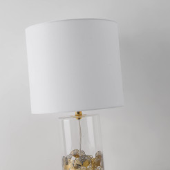 Lampa stołowa Sunflower biała 1xE27 LP-818/1T WH