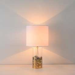 Lampa stołowa Sunflower biała 1xE27 LP-818/1T WH