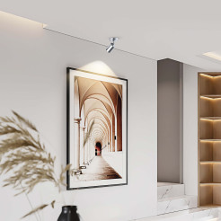 Reflektor chrom IP44 1xGU10 LP-734/1W CH