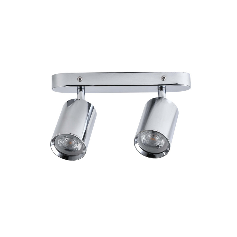 Zestaw reflektorów spot chrom IP44 2xGU10 LP-734/2W CH