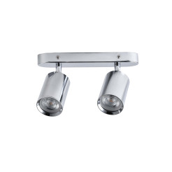 Zestaw reflektorów spot chrom IP44 2xGU10 LP-734/2W CH