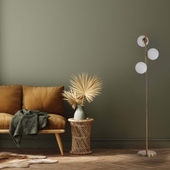 Lampa podłogowa złota 3xE14 LP-002/3F