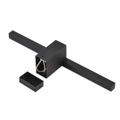 Kinkiet 40 cm czarny IP44 LED 4000K LP-778/1W M BK