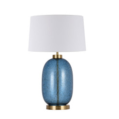 Lampa stołowa niebieska 1xE27 LP-919/1T blue