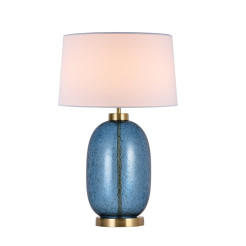 Lampa stołowa niebieska 1xE27 LP-919/1T blue