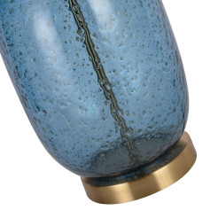 Lampa stołowa niebieska 1xE27 LP-919/1T blue