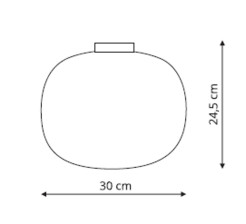 Plafon biały 1xE27 LP-052/1C