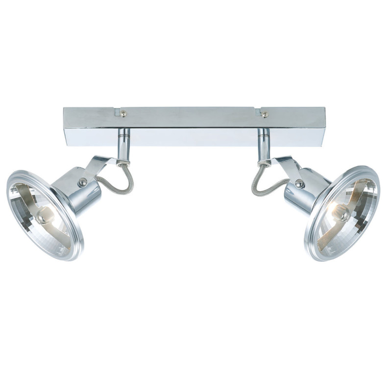 Kinkiet srebrny 2xG9 LP-725/2W