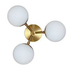 Lampa sufitowa złota 3xG9 LP-002/3C