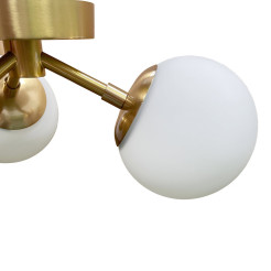 Lampa sufitowa złota 3xG9 LP-002/3C